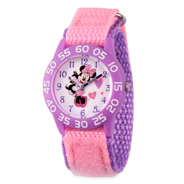 Minnie Mouse and Figaro Time Teacher Watch for Kids