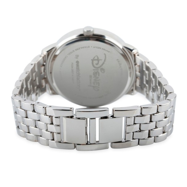 Mickey and Minnie Mouse Silver Alloy Watch for Women