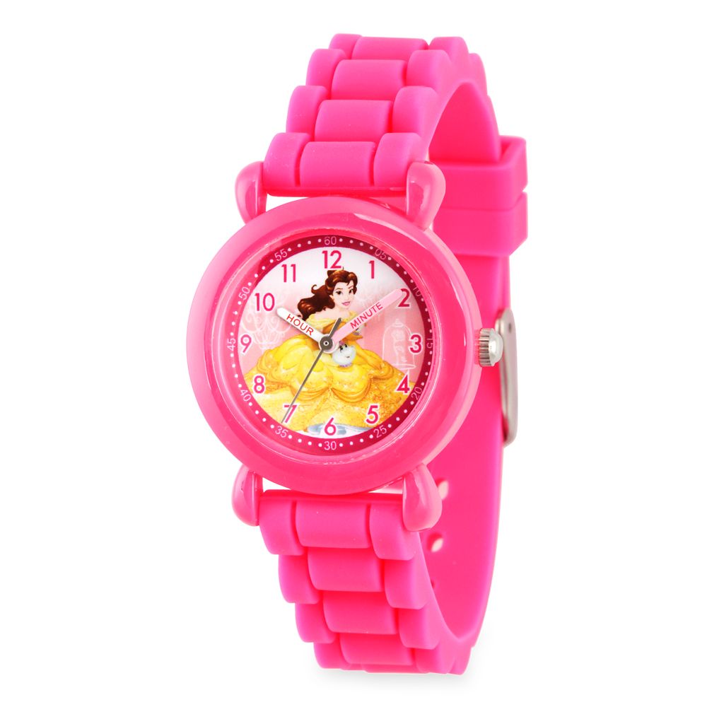 Belle Time Teacher Watch for Kids  Beauty and the Beast Official shopDisney