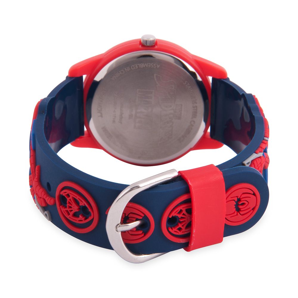 Spider-Man Time Teacher Watch for Kids – 3D Band