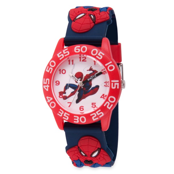Spider-Man Time Teacher Watch for Kids – 3D Band