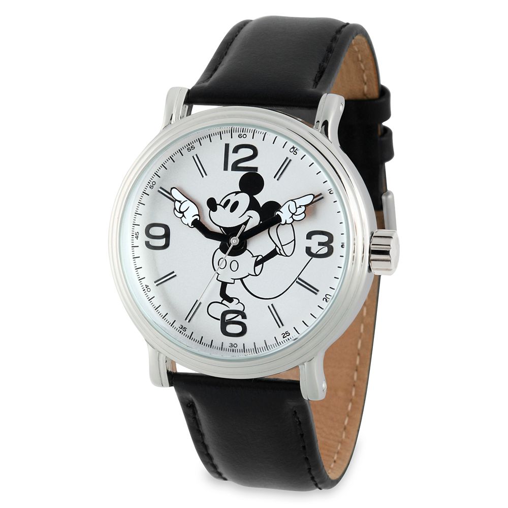 Mickey Mouse Vintage-Style Watch for Adults can now be purchased online