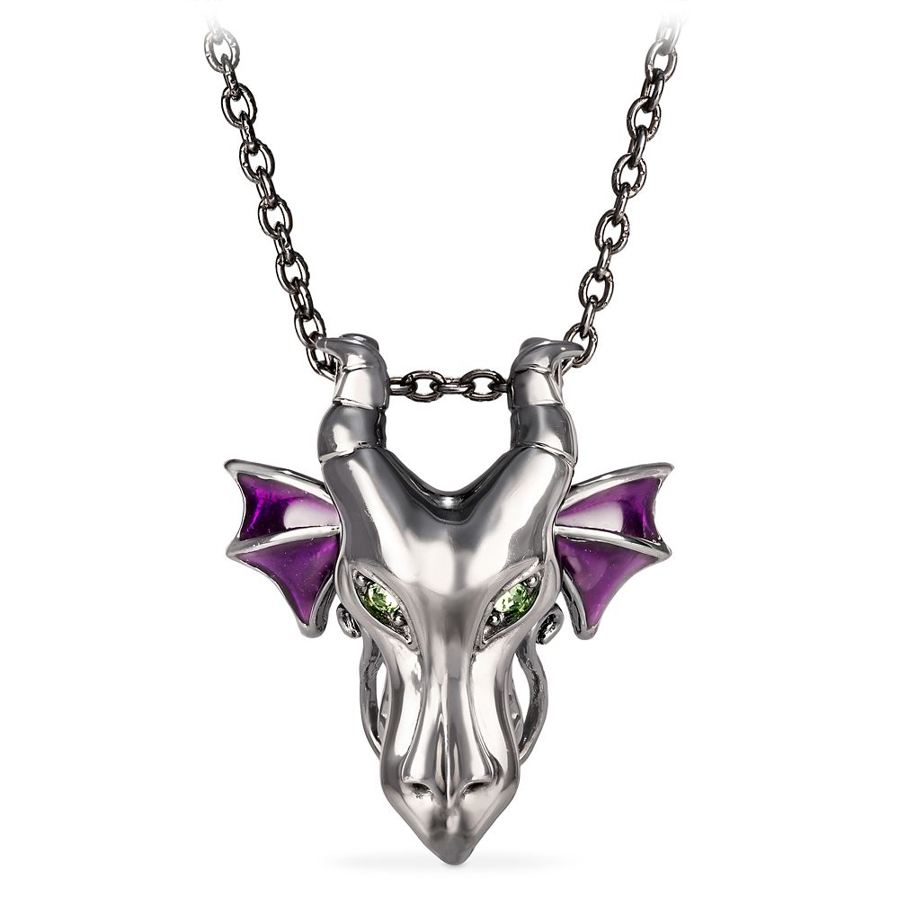 Maleficent Dragon Head Necklace by RockLove