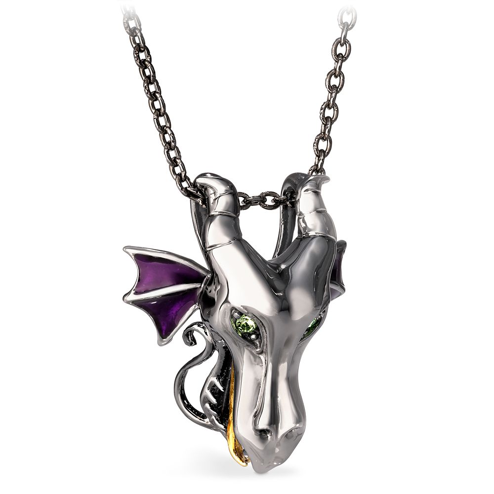 Maleficent Dragon Head Necklace by RockLove