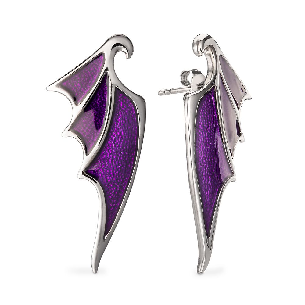 Maleficent Dragon Wing Earrings by RockLove