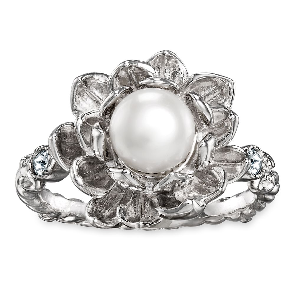 The Princess and the Frog Water Lily Pearl Ring by RockLove