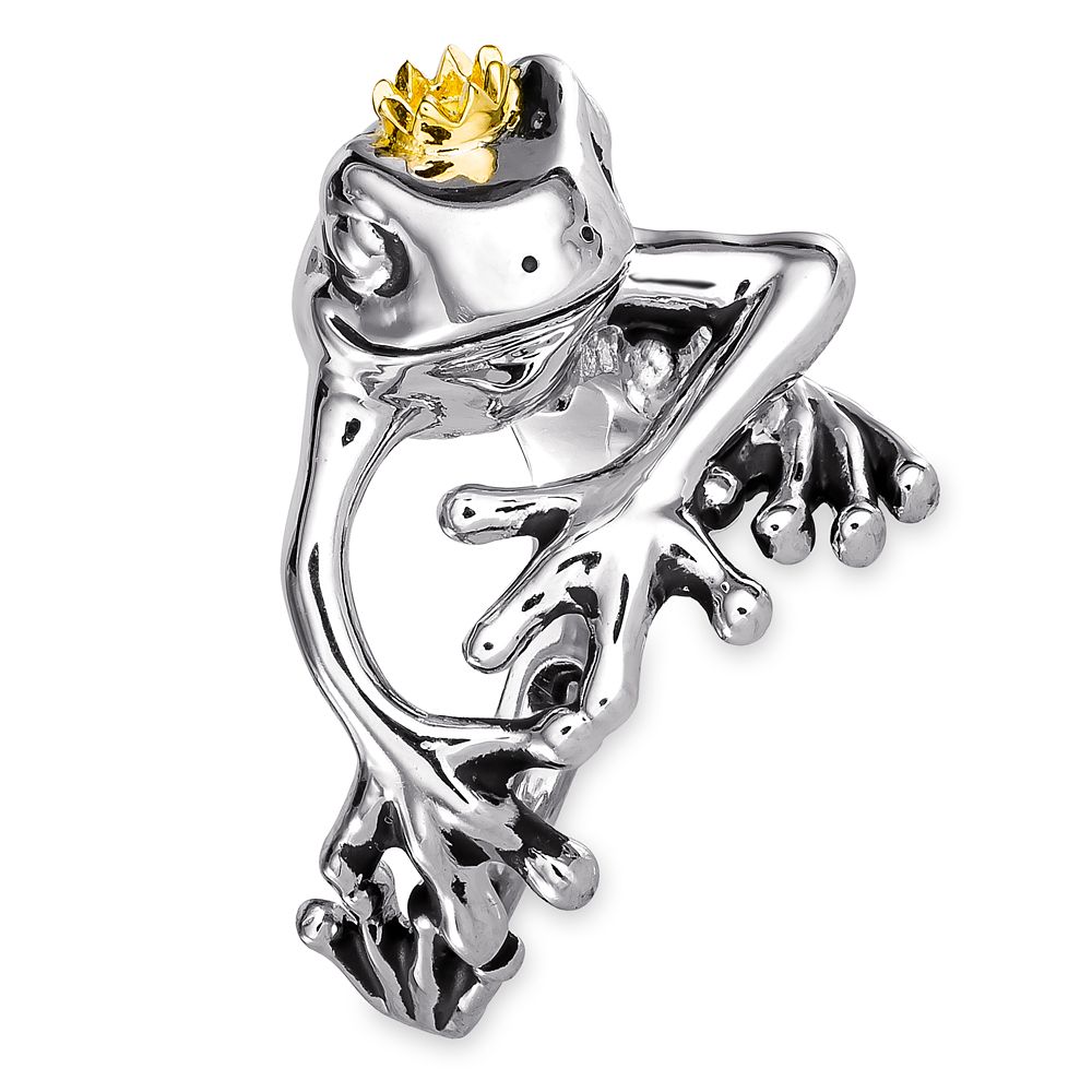 The Princess and the Frog Crowned Frog Ring by RockLove