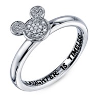Mickey Mouse Diamond Ring for Women