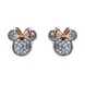 Minnie Mouse Icon Diamond Earrings