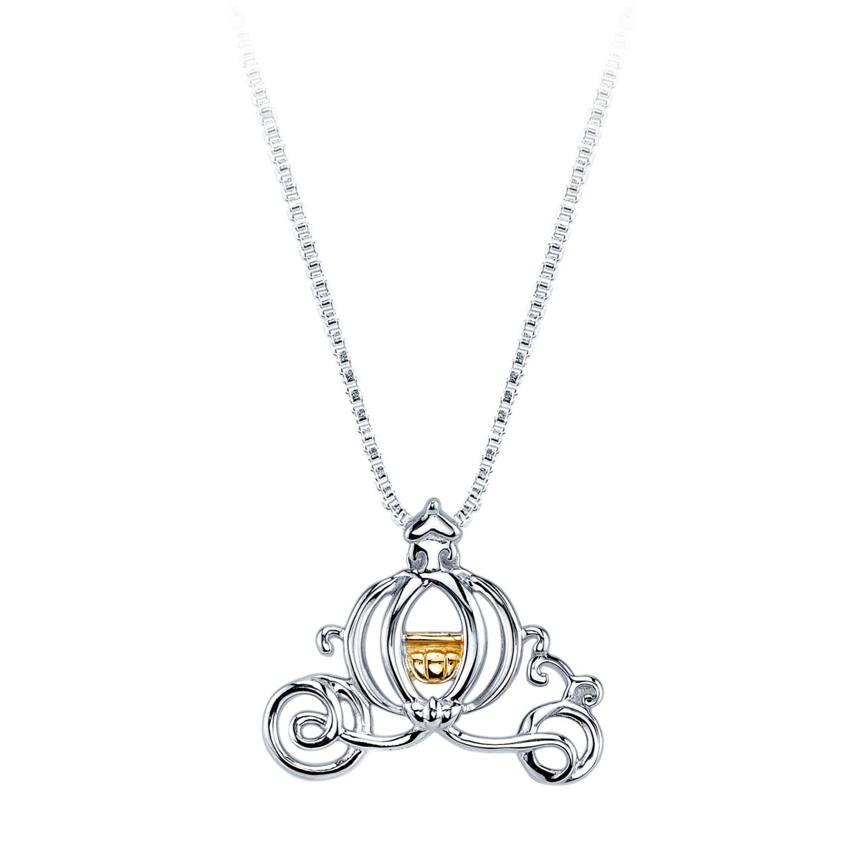 Cinderella's Carriage Necklace for Women