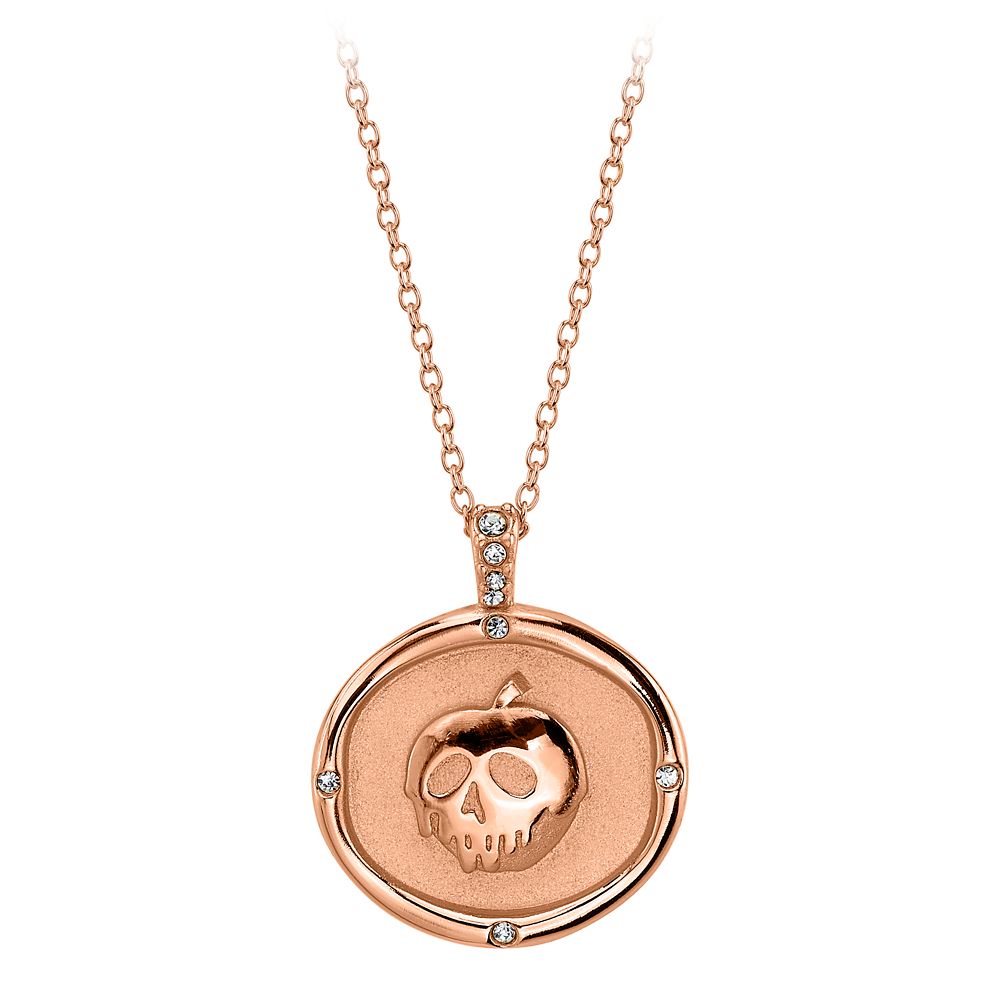 Poison Apple Rose Gold Pendant Necklace &ndash; Snow White and the Seven Dwarfs