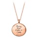 Poison Apple Rose Gold Pendant Necklace – Snow White and the Seven Dwarfs