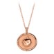 Poison Apple Rose Gold Pendant Necklace – Snow White and the Seven Dwarfs