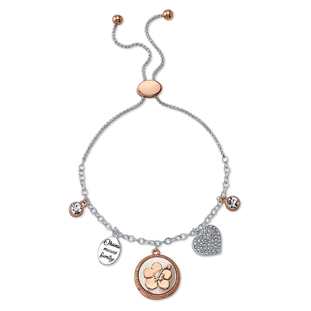 Lilo & Stitch Charm Bolo Bracelet
