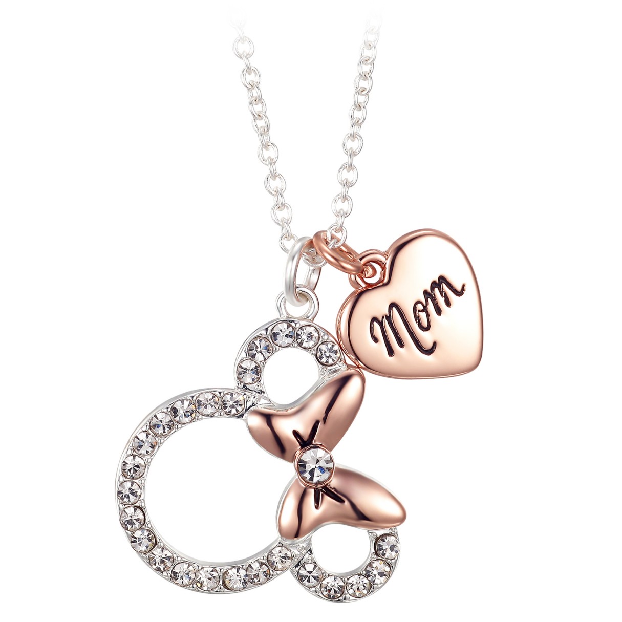 Minnie Mouse ''Mom'' Necklace