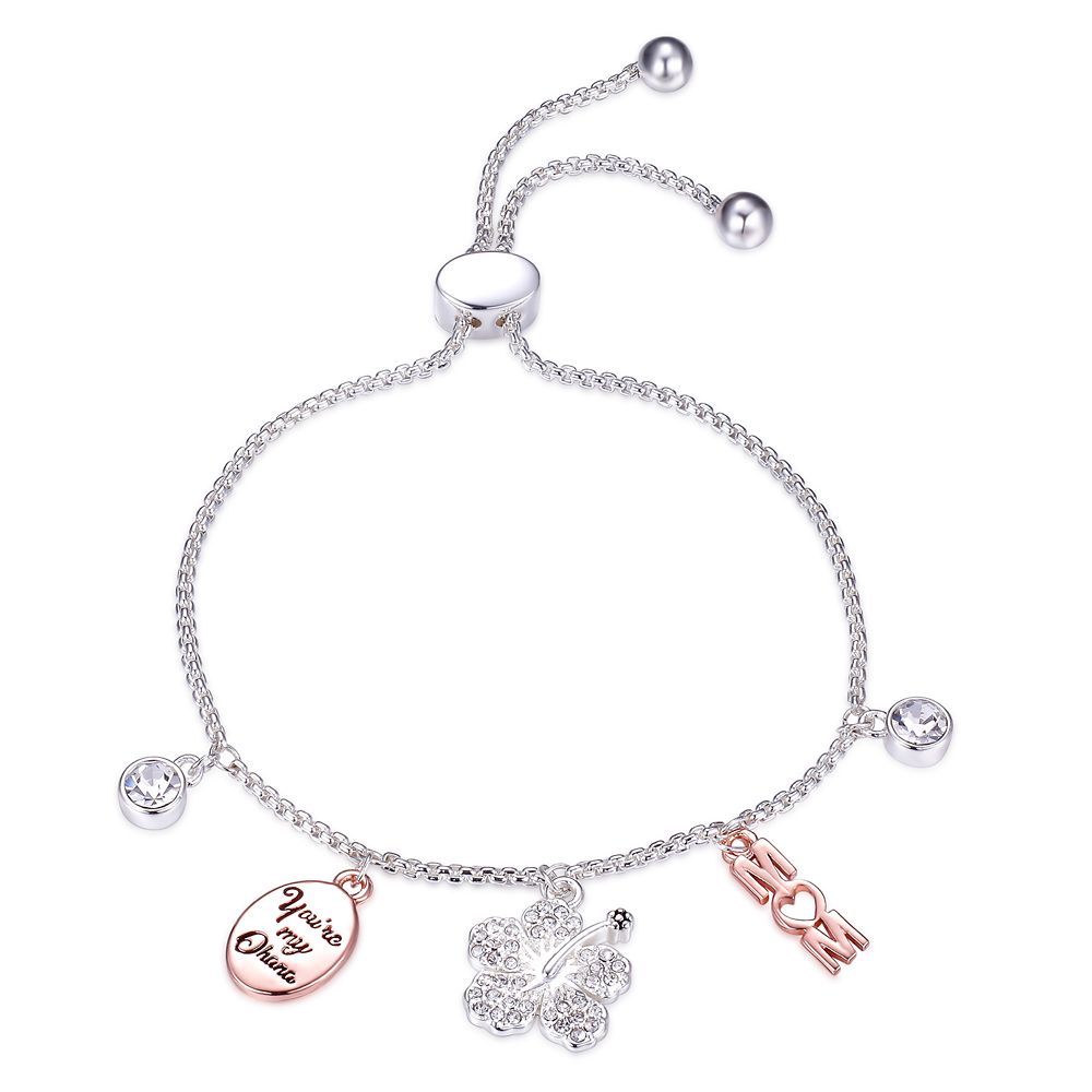 Ohana Mom Charm Bolo Bracelet