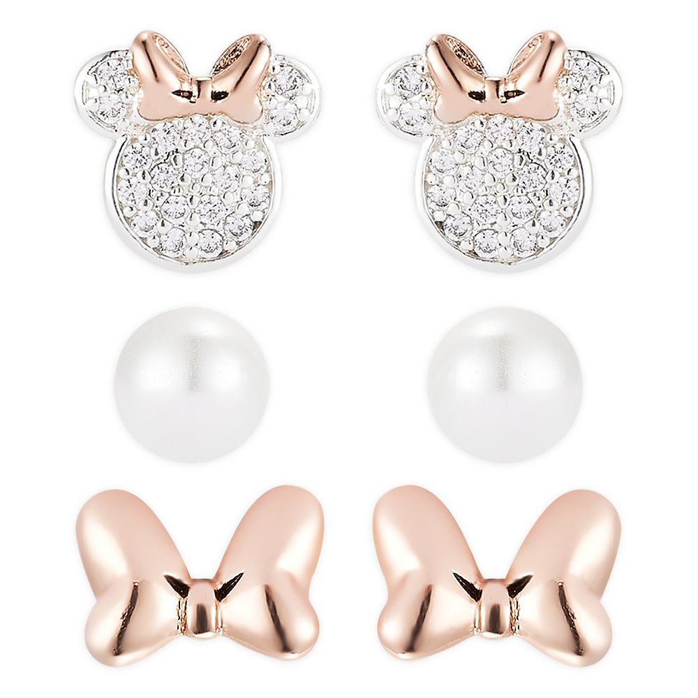 Minnie Mouse Earring Set