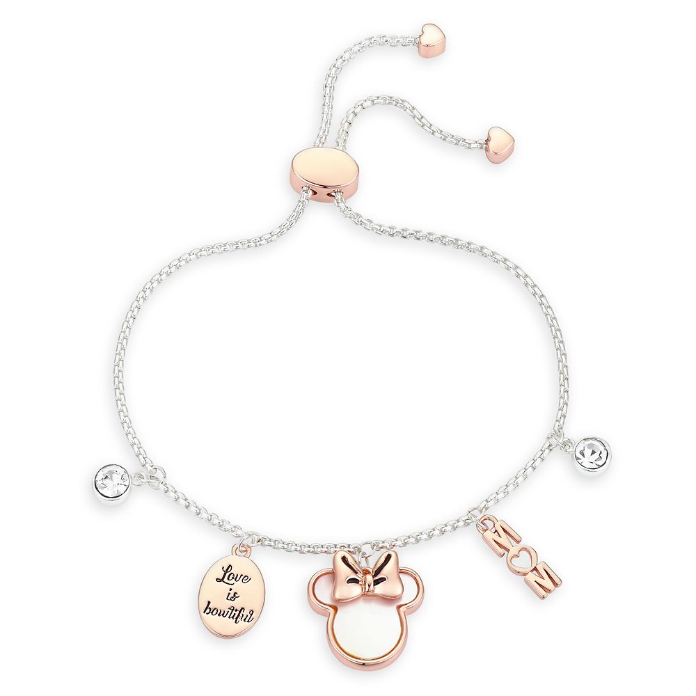 Minnie Mouse Mom Bolo Charm Bracelet Official shopDisney