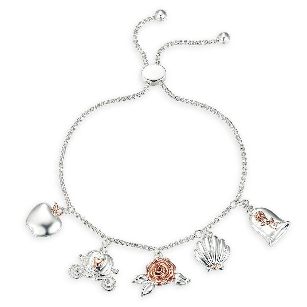 Disney Princess Icons Bolo Charm Bracelet