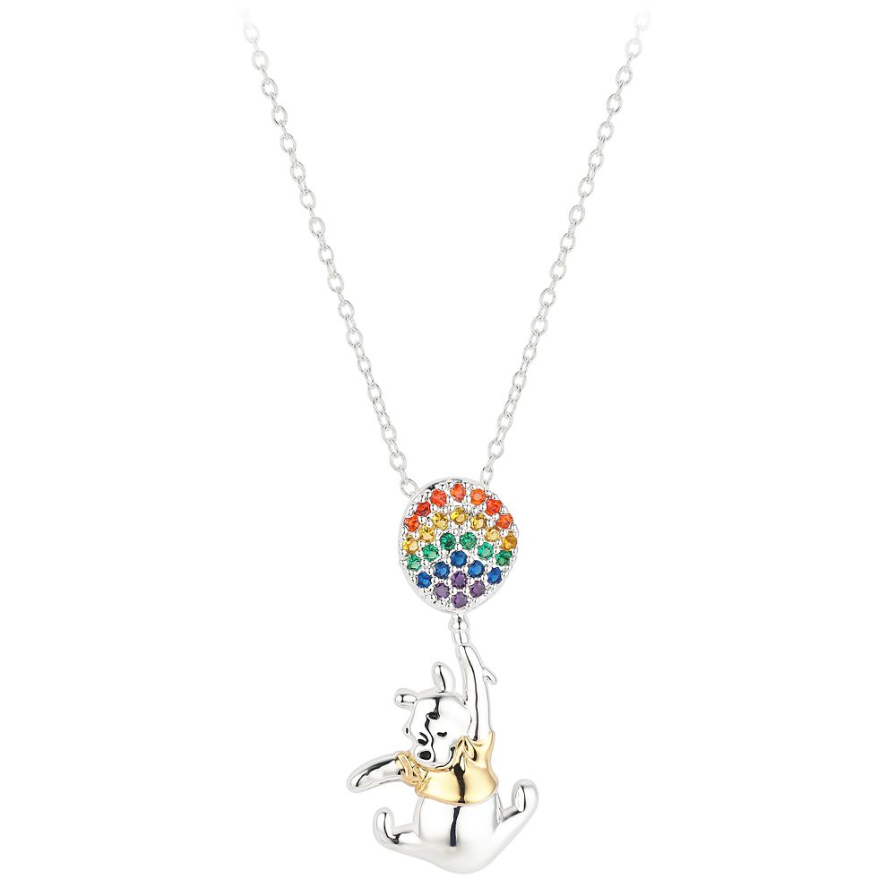Winnie the Pooh Rainbow Balloon Necklace