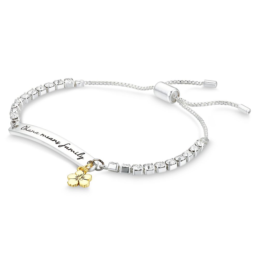 Lilo & Stitch Swarovski Crystal Bolo Tennis Bracelet