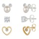 Mickey Mouse Pearlescent Icon Earring Set