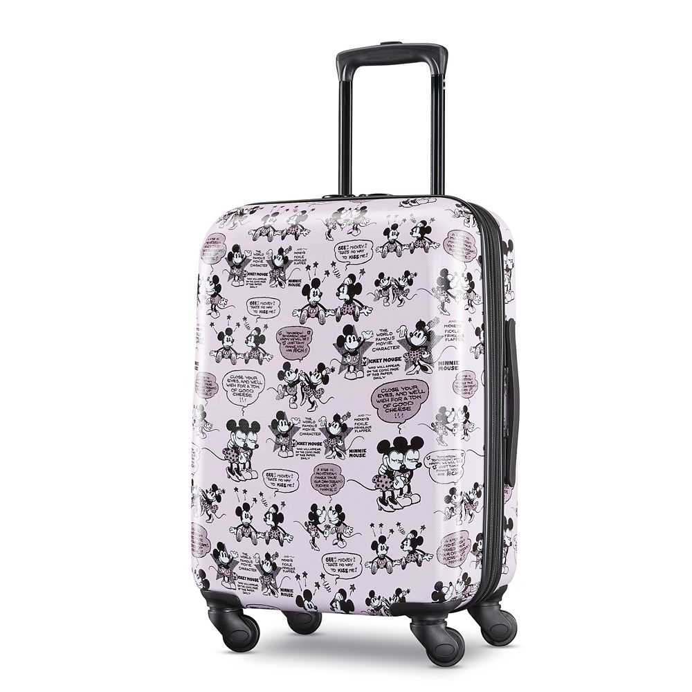 Mickey and Minnie Mouse Rolling Luggage by American Tourister  Small Official shopDisney