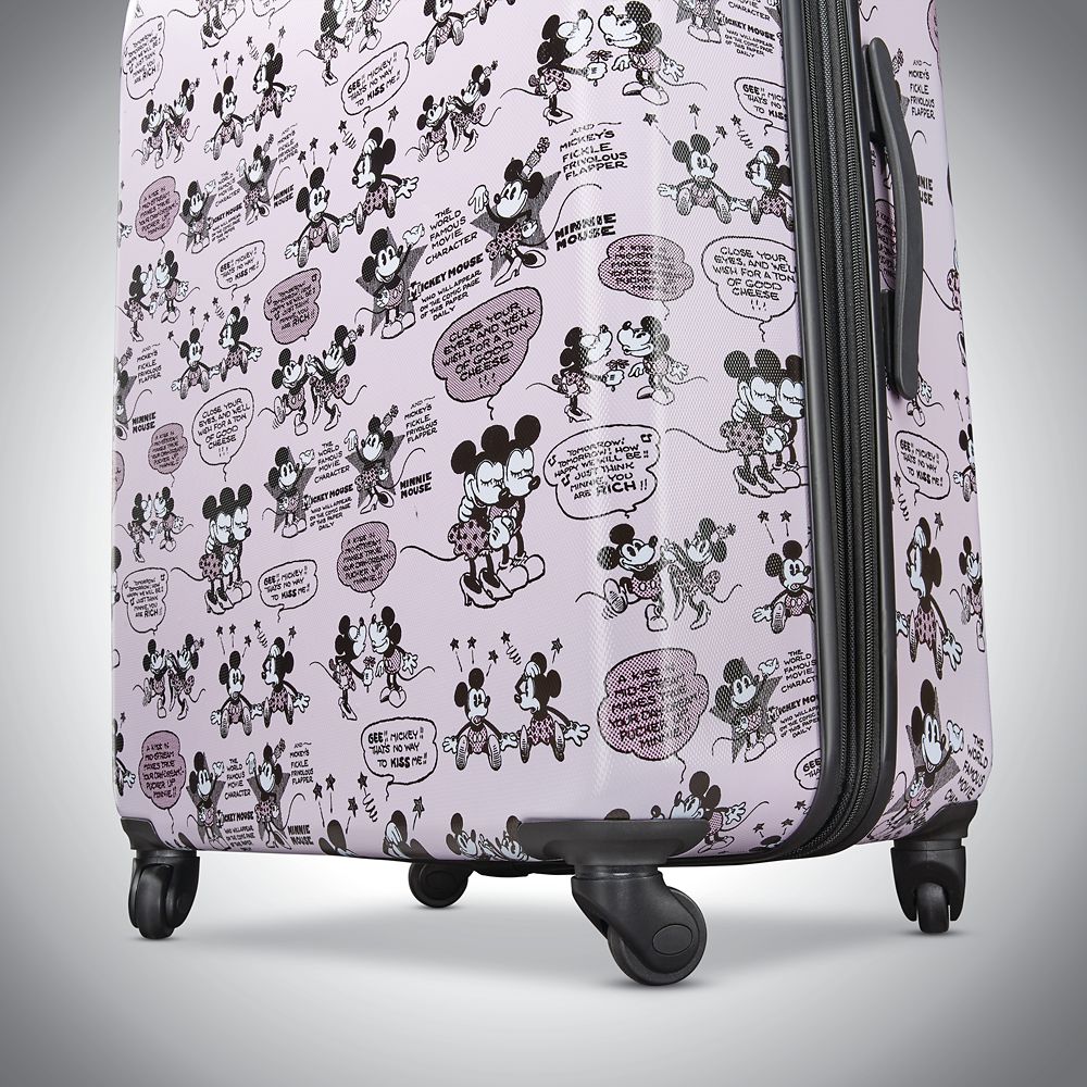 Mickey and Minnie Mouse Rolling Luggage by American Tourister – Small