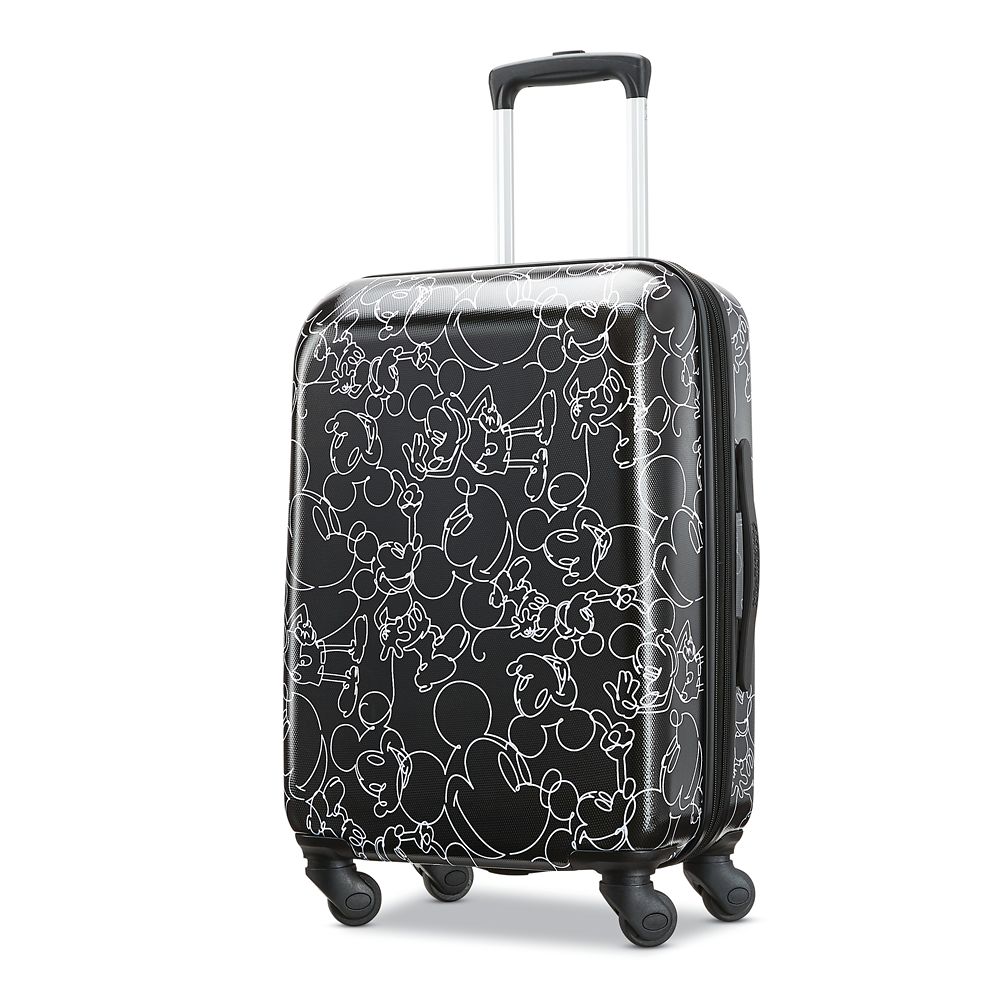 Mickey Mouse Line Art Rolling Luggage by American Tourister – Small