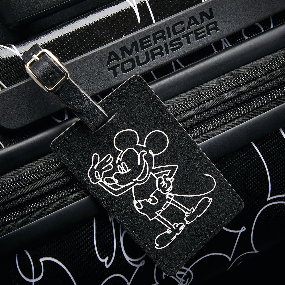 Mickey Mouse Line Art Rolling Luggage by American Tourister – Small