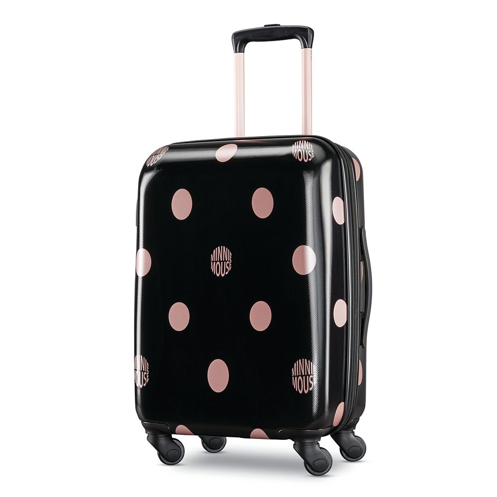 polka dot carry on luggage