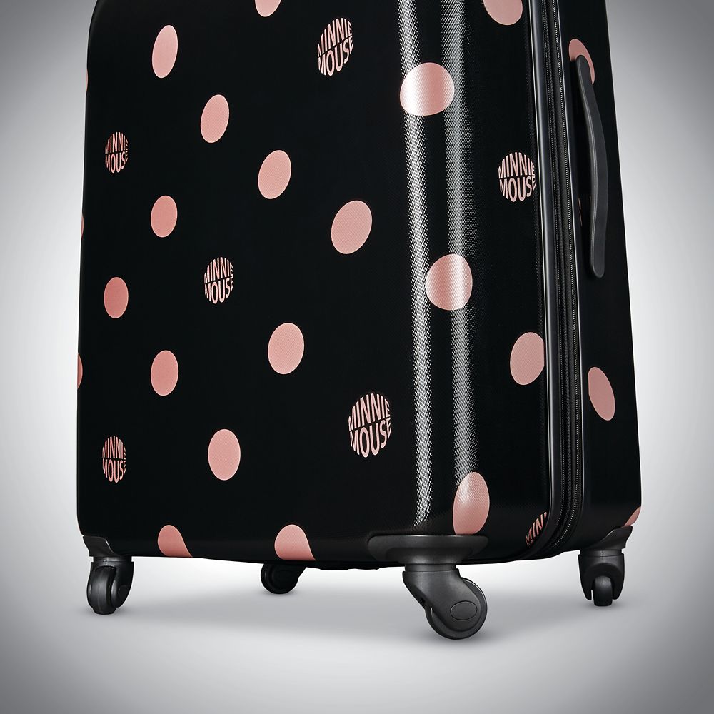 Minnie Mouse Dots Rolling Luggage by American Tourister – Small