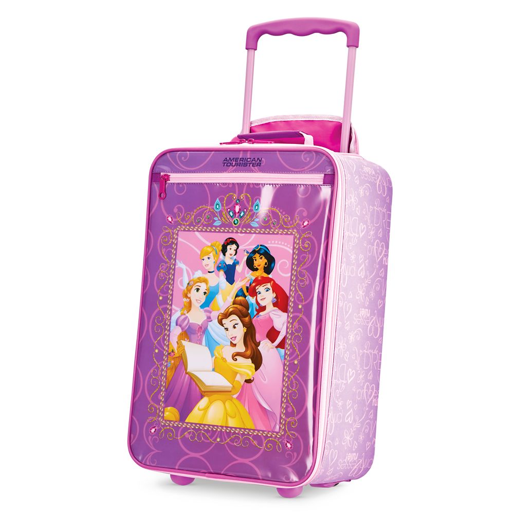 princess suitcase on wheels