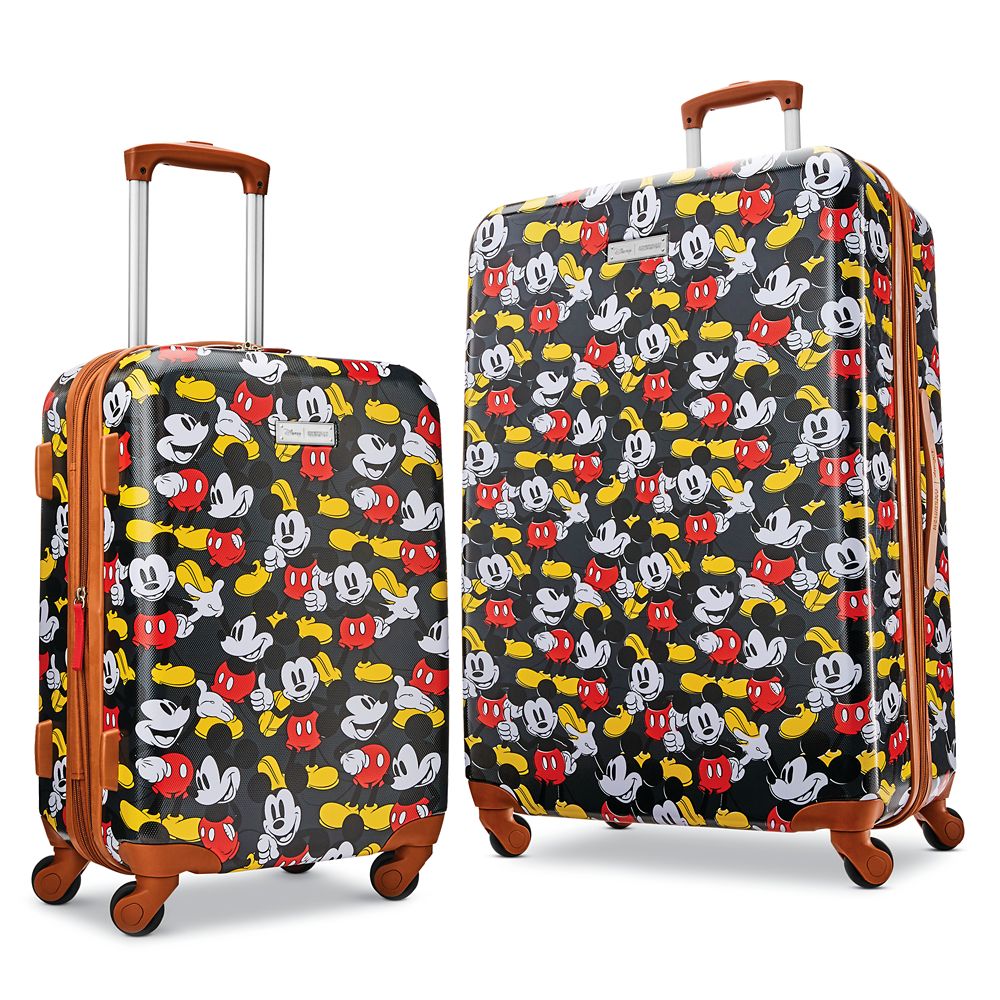 american tourister mickey mouse luggage