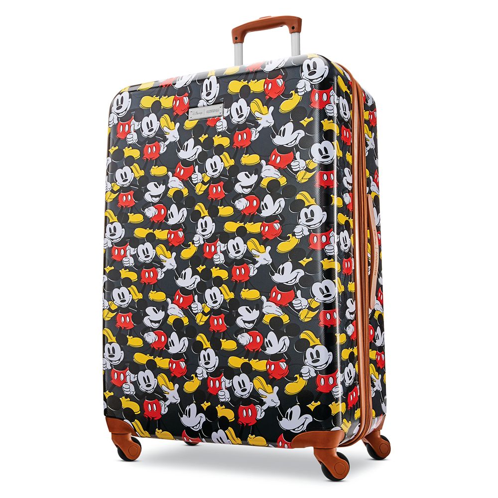 mickey mouse rolling suitcase