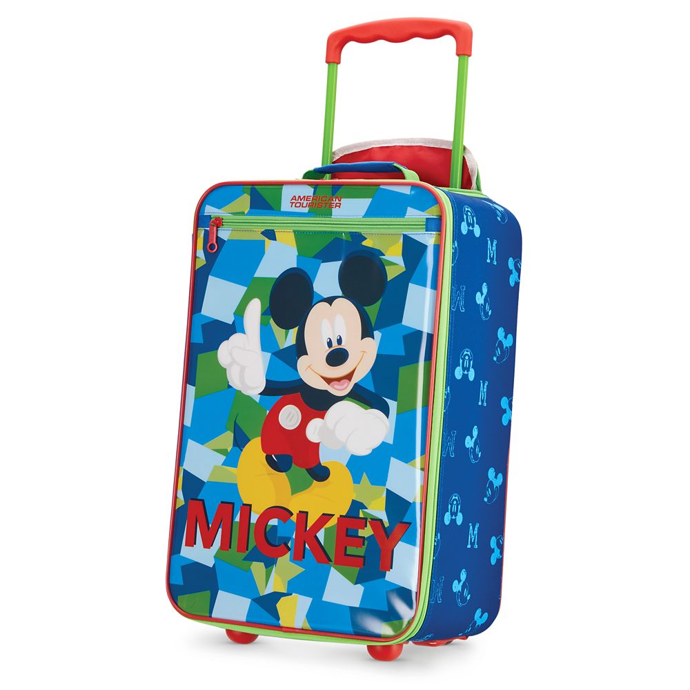 american tourister mickey mouse suitcase