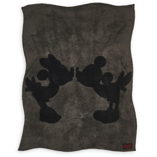 Mickey and Minnie Mouse Throw by Barefoot Dreams – Carbon