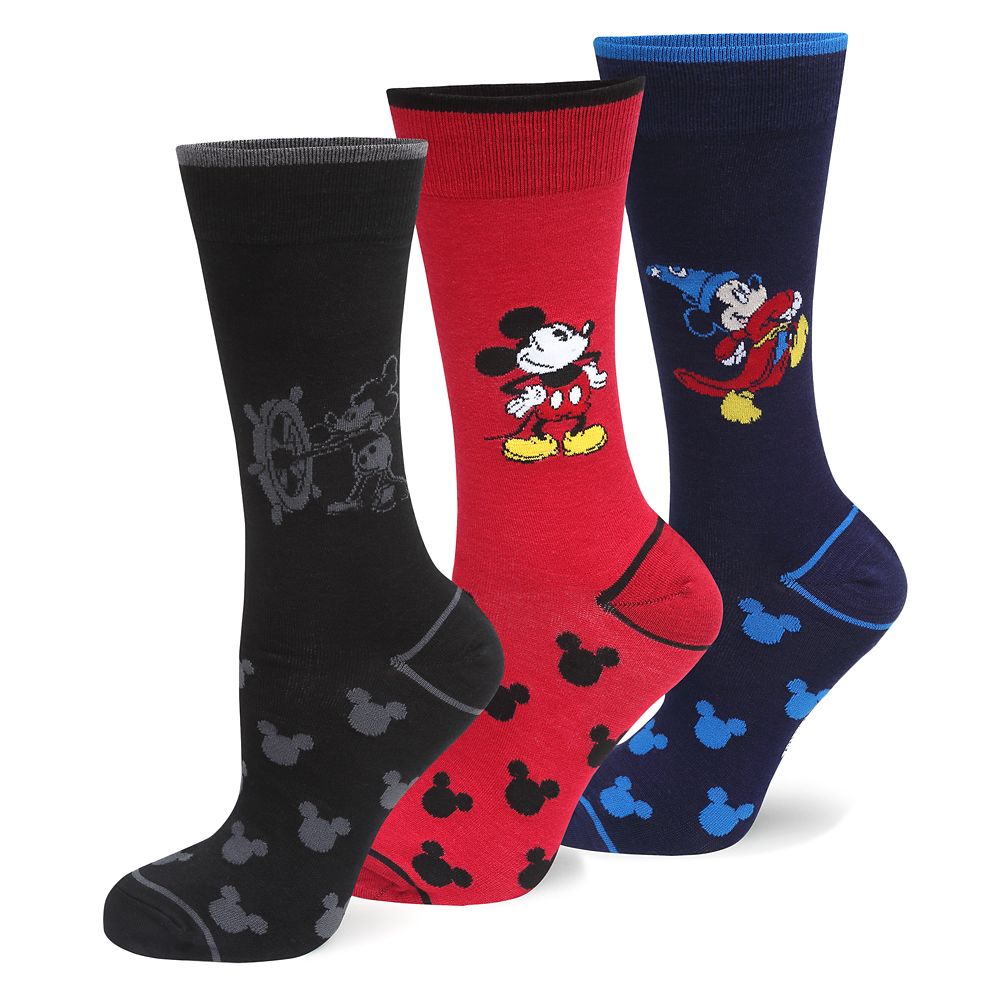 Disney Mickey Mouse Men's 5 Pack No Show Socks