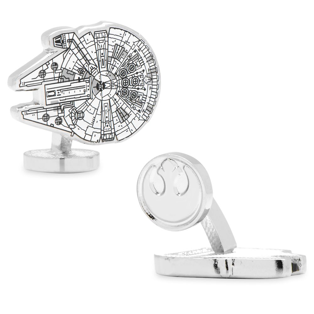 特別価格Star Wars Millennium Falcon Blueprint Cufflinks