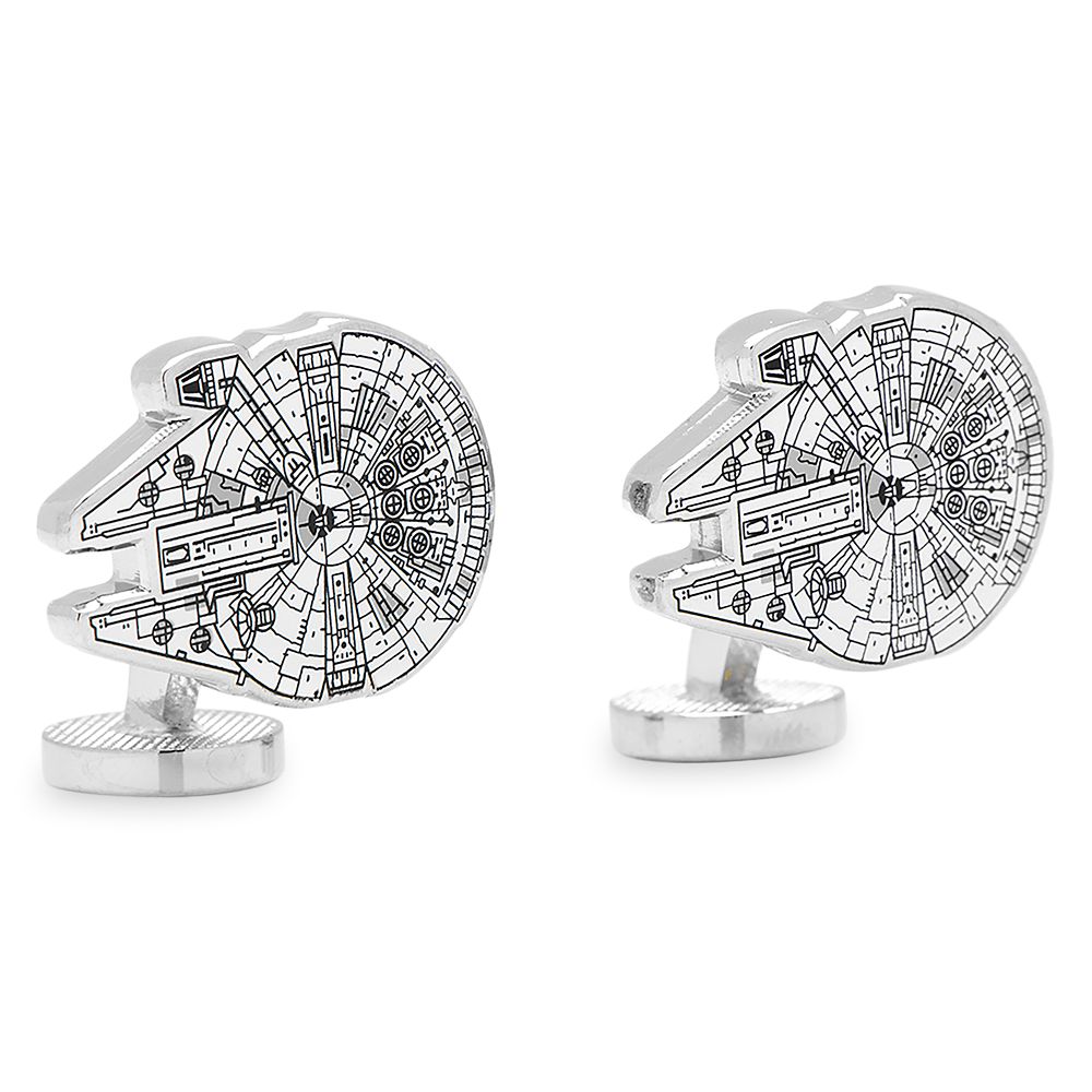 millennium falcon cufflinks