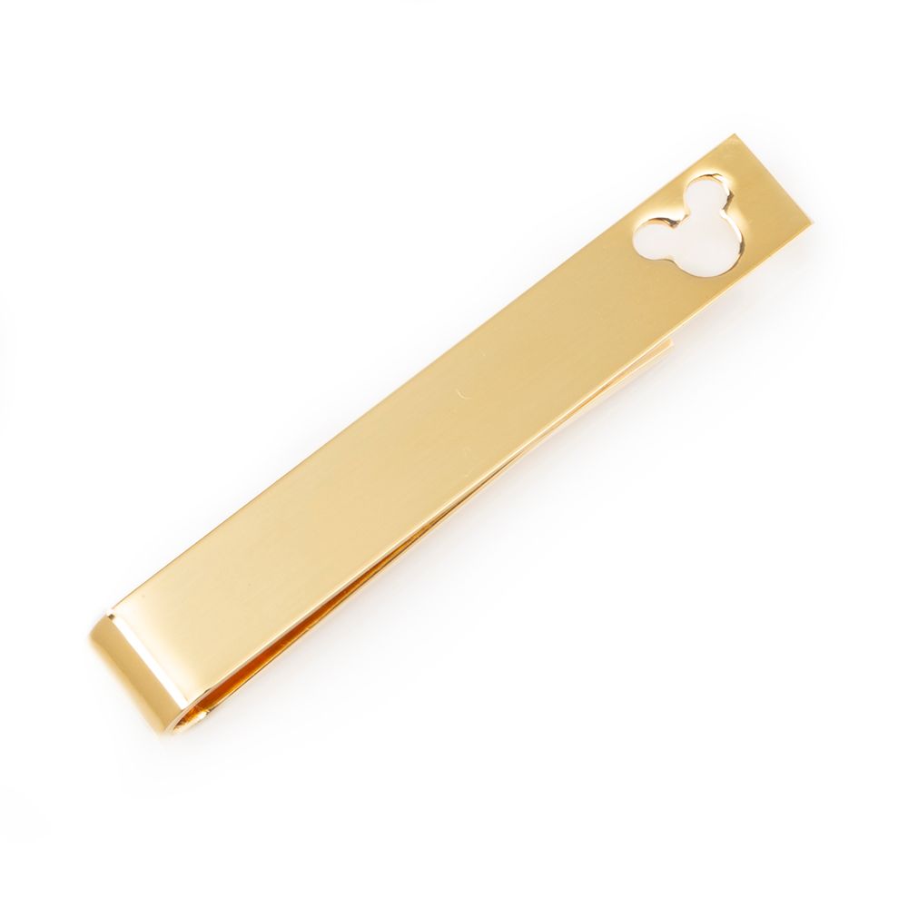 Mickey Mouse Tie Clip  Gold Official shopDisney