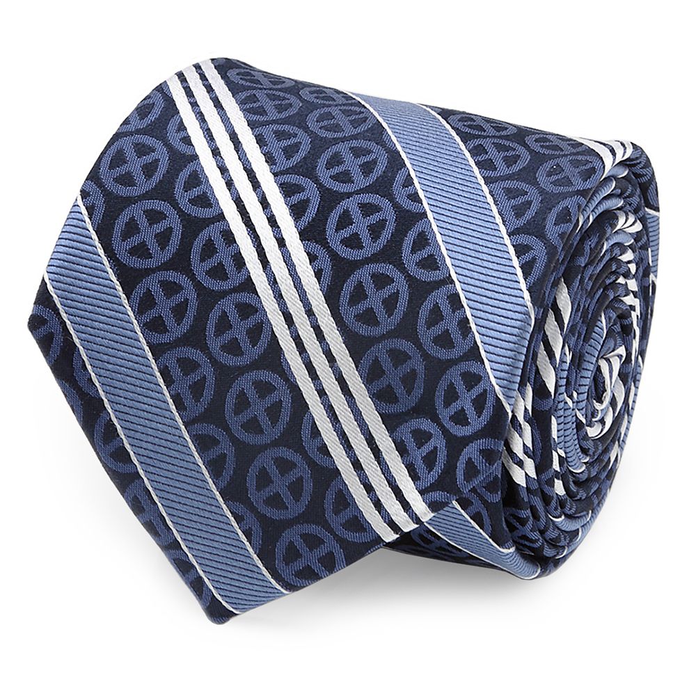 X-Men Symbol Silk Tie for Adults – Navy Blue