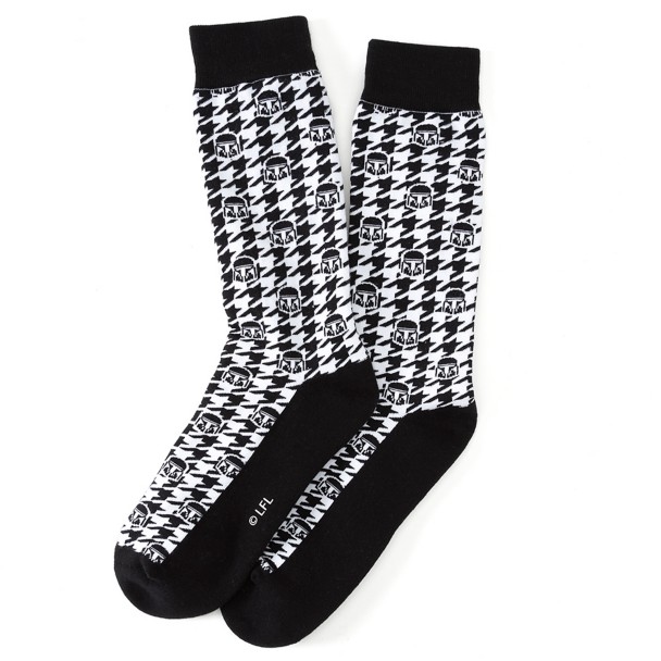 The Mandalorian Houndstooth Socks for Adults – Star Wars: The Mandalorian