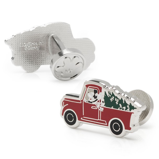 Mickey Mouse Holiday Truck Cufflinks