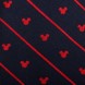 Mickey Mouse Icon Navy Pinstripe Tie for Men