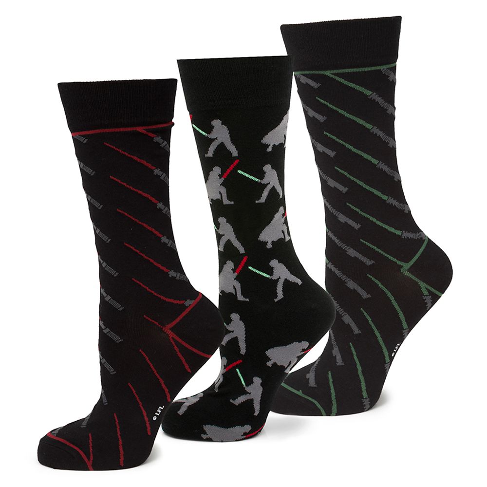 Darth Vader vs. Luke Skywalker Sock Set for Adults – Star Wars