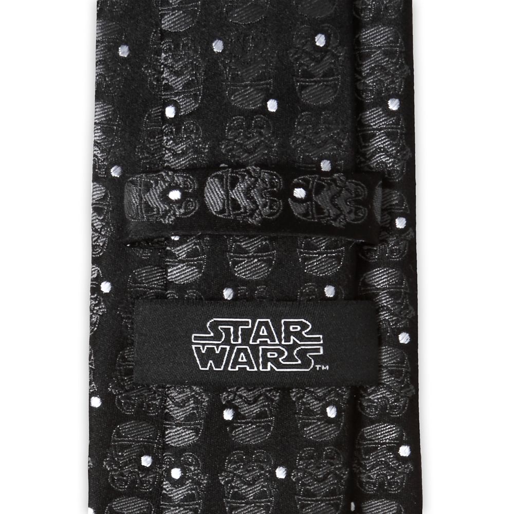 Stormtrooper Black Dot Silk Tie for Adults – Star Wars