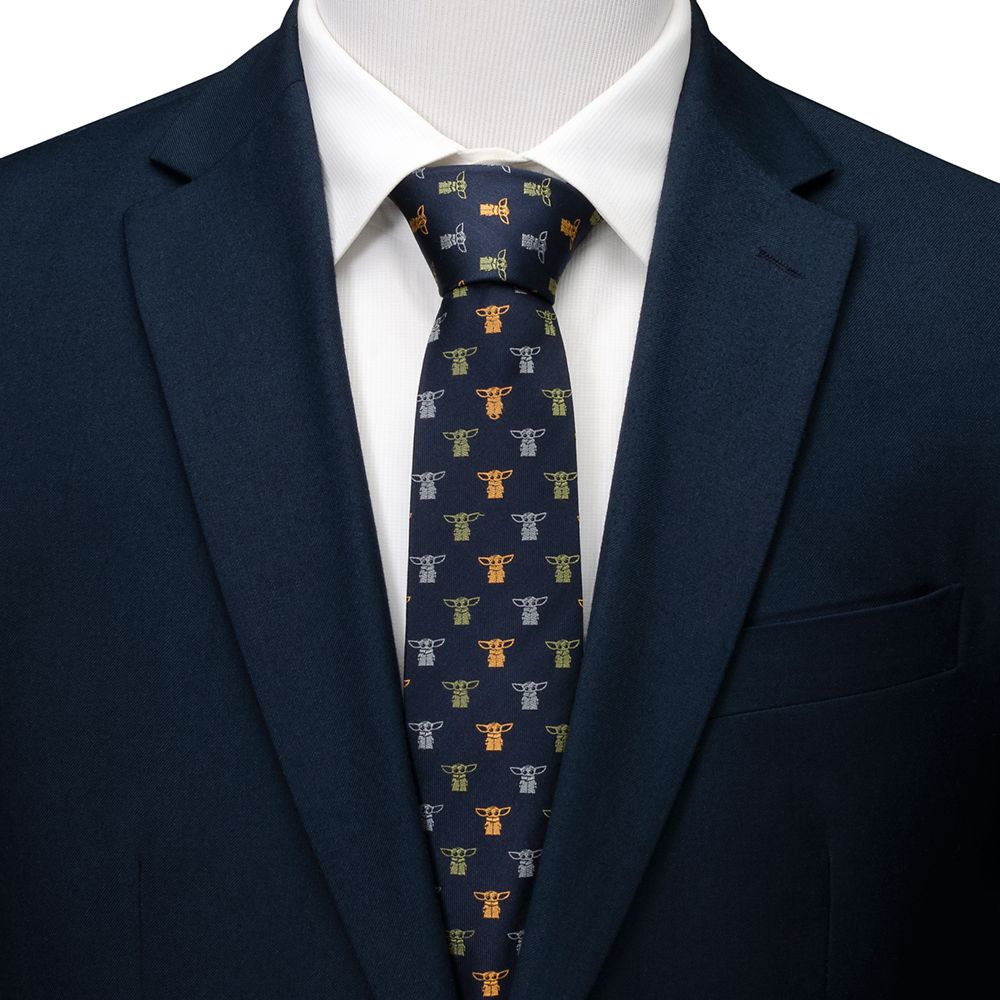 The Child Navy Silk Tie – Star Wars: The Mandalorian