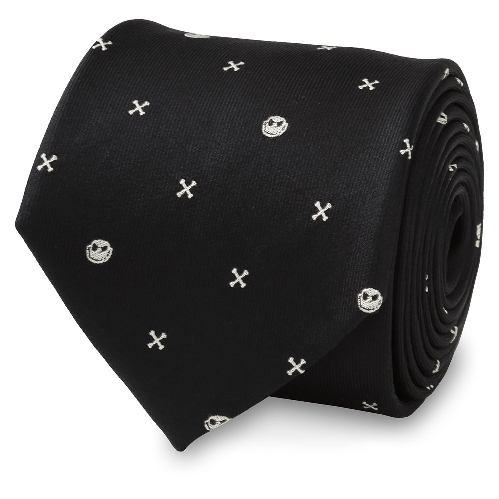 Jack Skellington Silk Tie for Adults – The Nightmare Before Christmas now available