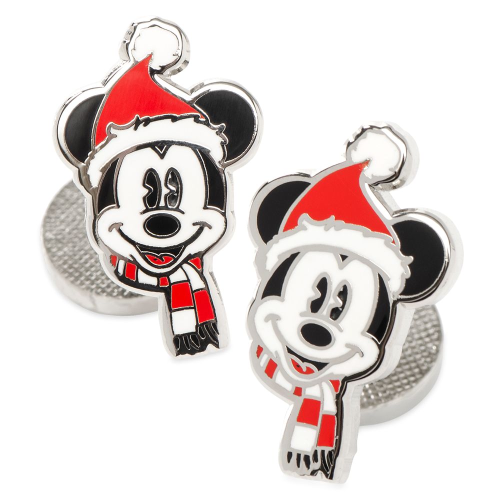 Santa Mickey Mouse Cufflinks